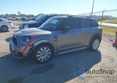 2019 Mini Countryman Cooper S из США, поврежденный, VIN WMZYT5C51K3E63946
